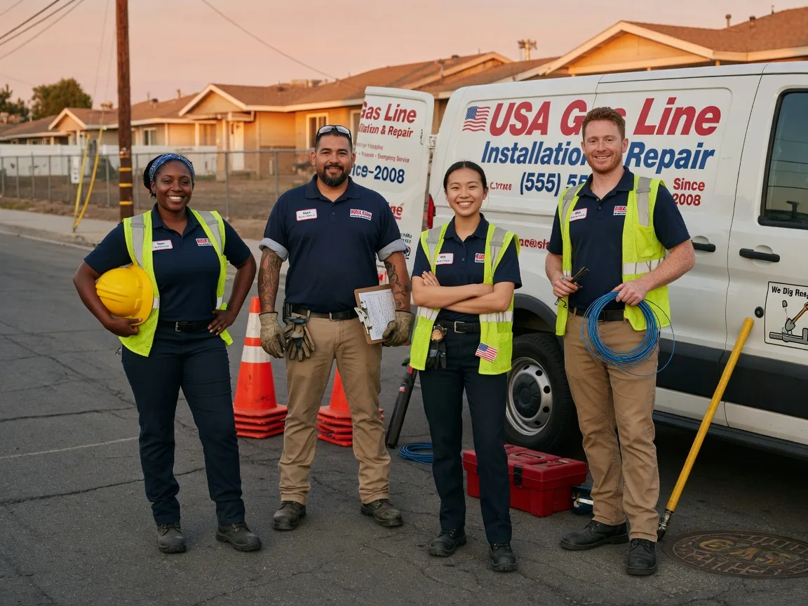 Gas Line Installation company in Bradford, IL